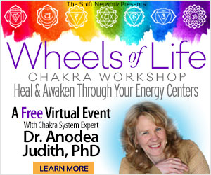 Chakra healing workshop with Anodea judith