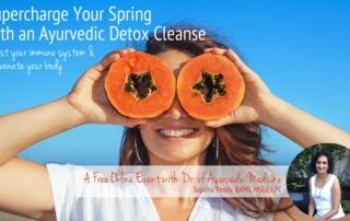 Free Online Webinar Ayurvedic Detox Cleanse for Spring 2018