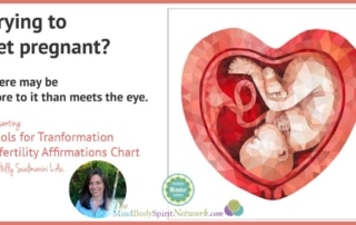 Tools for Transformation-Infertility Affirmations Chart with Holly Scalmanini L.Ac.