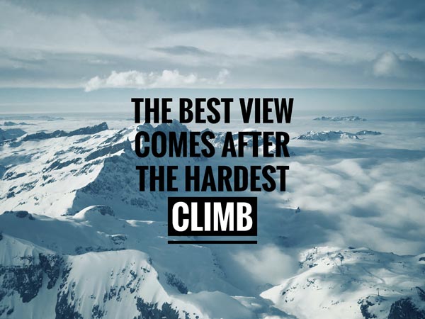 The Best View Comes With the Hardest Climb Transformational Whole Energy Coach Chief Harold Peck