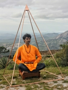 Meditation Pyramid Copper