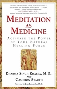 Video book review of Meditation as Medicine by Dharma Singh Khalsa MD