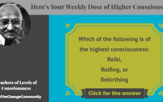 Consciousness calibrations of Reiki, Rebirthing and Rolfing