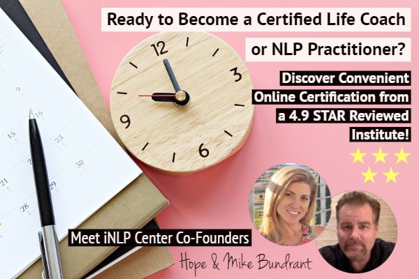 iNLP Center Life Coaching Certifications and NLP Practitioner Training