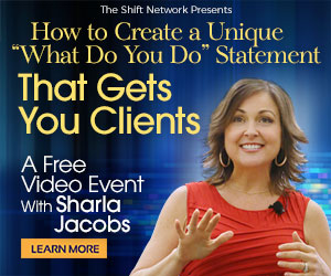 Perfect your ‘Elevator Speech statement and watch your business take off!-Online Event with Sharla Jacobs