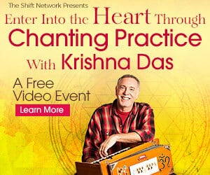 Chant along with Krishna Das and move more deeply into your heart- 