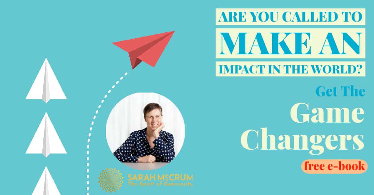 Sarah McCrum Introduces Make an Impact with The Game Changers E-Book