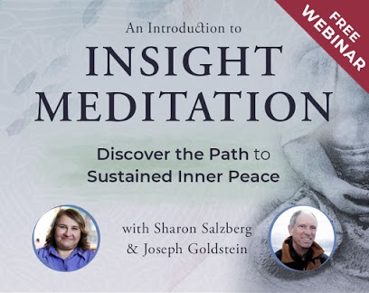 Discover the Path to Sustained Inner Peace Insight Meditation Webinar