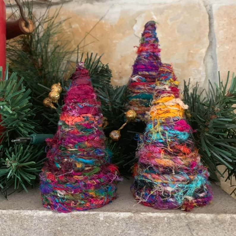 Boho Christmas tree