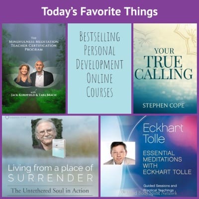 Our Favorite Things on Sounds True Bestselling Personal Development Courses Online-