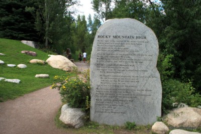 Rocky Mount HIgh Lyrics John Denver Sanctuary Aspen, CO