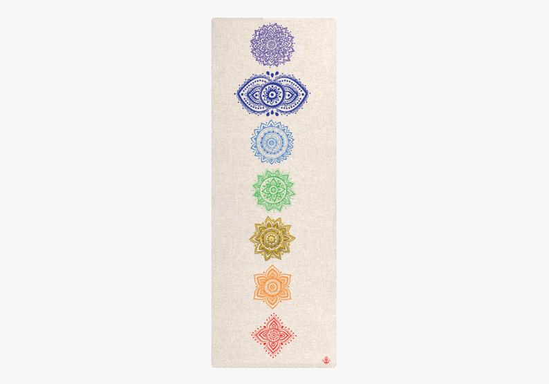 Chakra Hemp Yoga Mat by Shakti Warrior