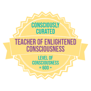 Consciously Curated Teacher of Enlightened onsciousness Badge 300x300 (1)