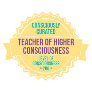 Consciously Curated Teacher of Higher Consciousness Badge 