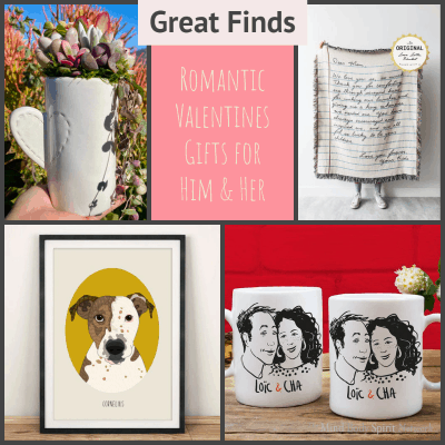 alentines Day Gifts for Him and Her on Etsy
