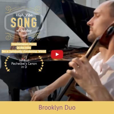 Brooklyn Duo Play Pachelbel's Canon on D Conscious Music 600s (1)