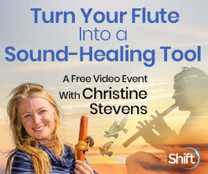 Uplift your spirits and experience more joy with the flute’s healing vibration