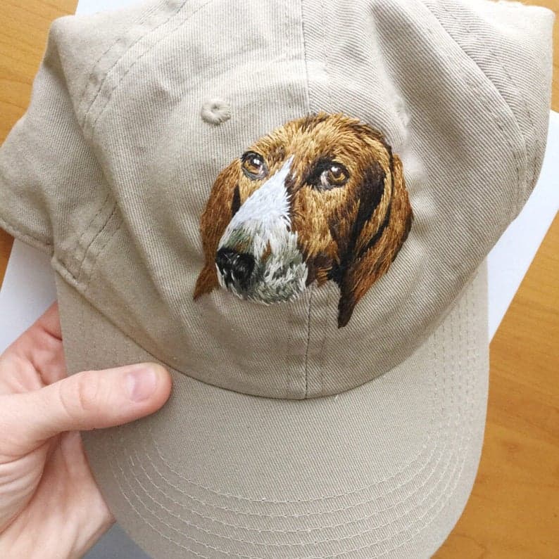 Custom Embroidered Dog Hat or Cat Hat