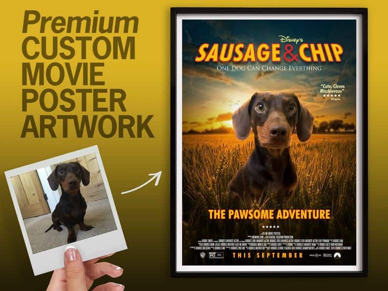 Personalized Dog Poster