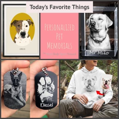 Pet Memorials for dog and cat lovers