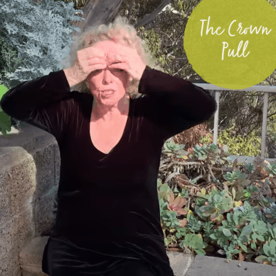 The Crown Pull part of Donna Eden's Daily Energy Routine