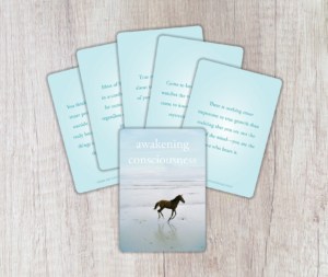The Untethered Soul- A 52-card Deck by Michael Singer- example of cards