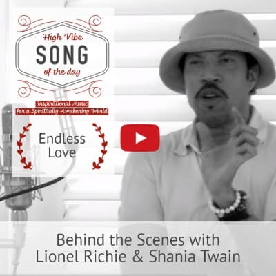 Endless Love Behind the Scenes with Lionel Richie and Shania Twain Feel Good Song in the 400s music calibration