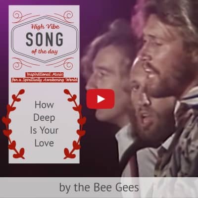 How Deep Is Your Love by the Bee Gees Feel Good Song of the 70s in the 500s music calibration (1)Elton John Sings Your Song Todays High Vibe Feel Good Song of the 70s Copy