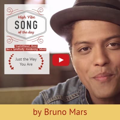 Just the Way You Are by Bruno Mars Feel Good Song in the 200s music calibration