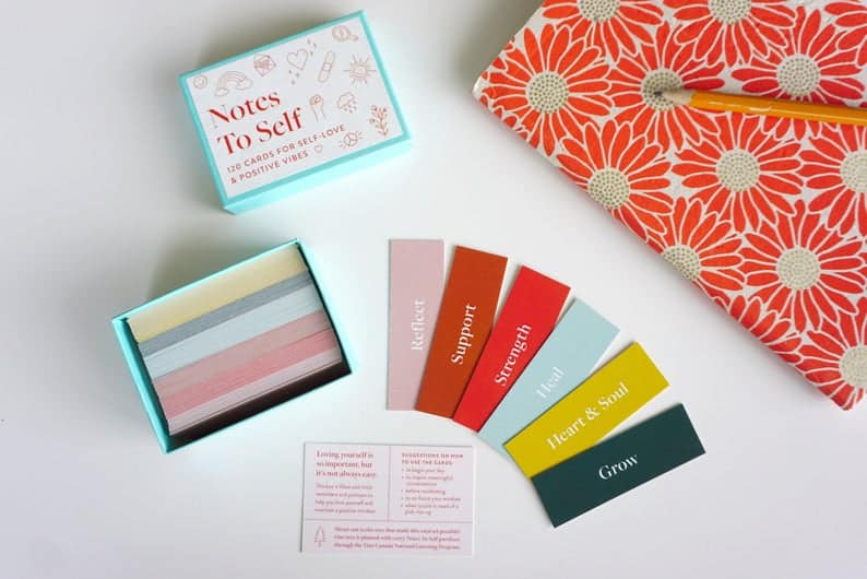 Notes to Self Card Set - 120 cards for self-love and positive vibes