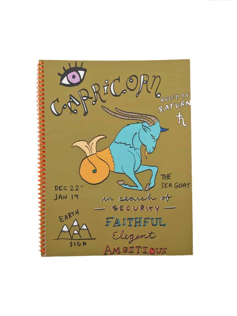 Zodiac Intention Journal
