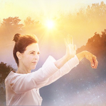 Heart Qigong, a slow, rhythmic set of movements that soothes and regulates the heart, settles the nervous system, and balances body, mind, and spirit 