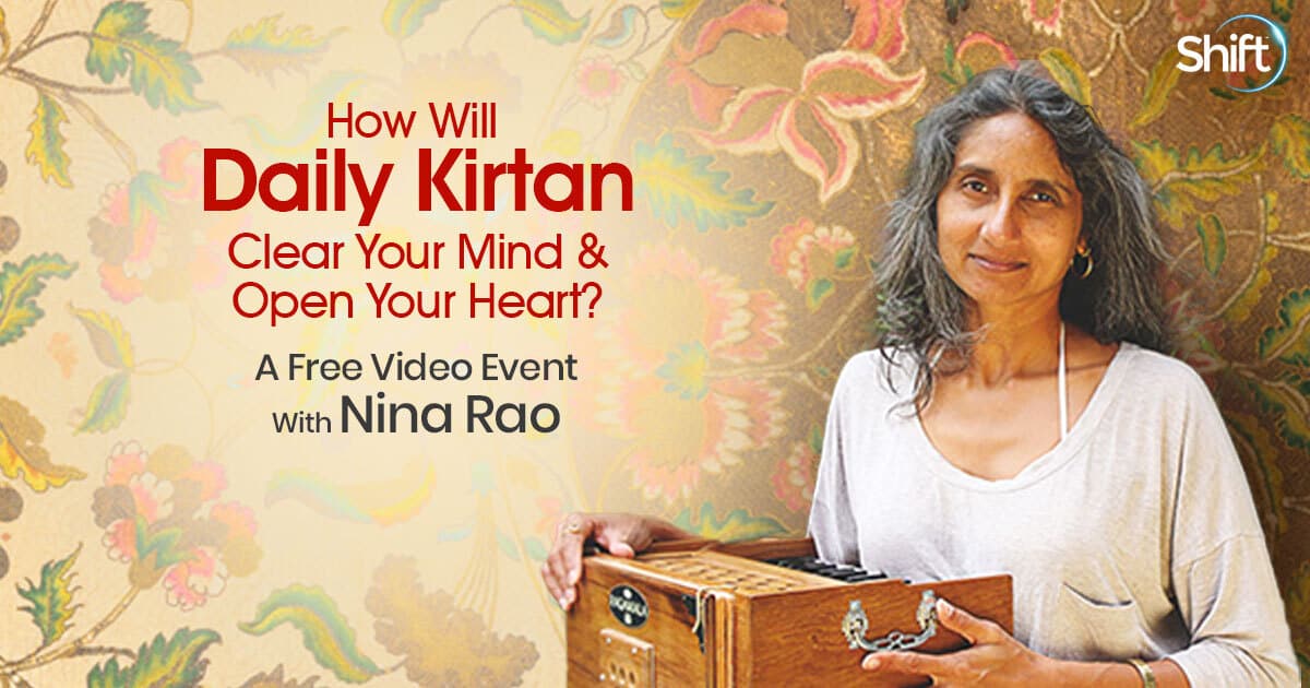 Open the Door to Your Inner Sanctuary With Chanting with Nina Rao (March – April 19TH, 2022) 