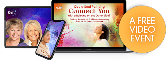 Witness a master Soul Painter as she connects with your energy & unseen helpers