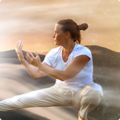 Learn two Qigong movements to support lung strength and shoulder mobility