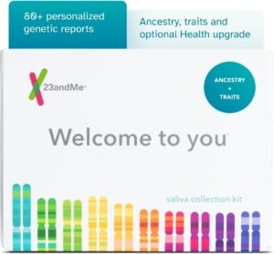23andMe Ancestry + Traits Service - DNA Test Kit with Personalized Genetic Reports Including Ancestry Composition