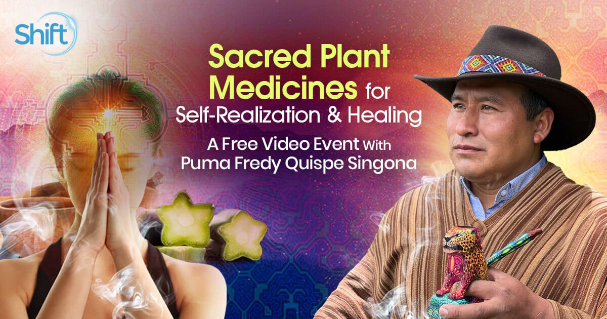 Connect With Reverence & Ceremony to the Spirit Wisdom of Plant Medicine for Self-Realization, Integration & Healing: with Puma Fredy Quispe Singona