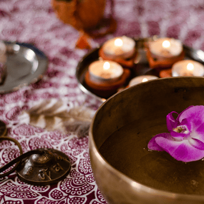 Discover Tibetan Singing Bowls for Healing During a Sound Healing Session