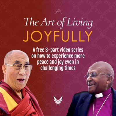 His Holiness The Dalai Lama and Desmond Tutu