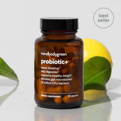 Probiotic+ from mindbodygreen is calibrated to be of higher consciousness anf higher mind