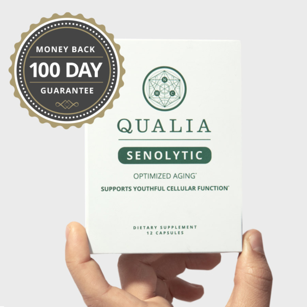 Qualia Senolytic - Optimized Aging Supplement. Supports youthful cellular function.