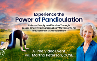 Stiff, tense, or in pain? Unlock relief through brain/body connection and the power of somatic pandiculation movement